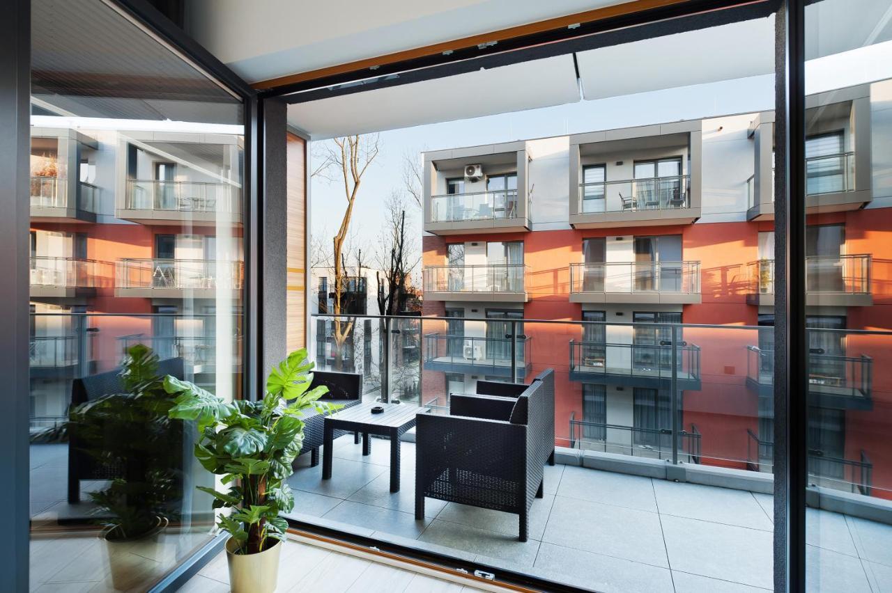 Central Apartments By Bed&Bath Krakau Exterior foto